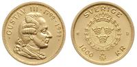 1.000 koron 1992, wybite w 200. rocznicę śmierci