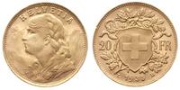 20 franków 1935/L-B, Berno, złoto 6.45 g, Fr. 49