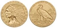 5 dolarów 1909/D, Denver, złoto 8.33 g