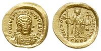 solidus 519-527, Konstantynopol, w: Popiersie na