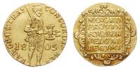 dukat 1805, Utrecht, złoto 3.47 g, Delmonte 1171