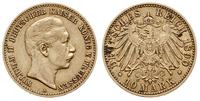 10 marek 1890/A, Berlin, złoto 3.95 g, Jaeger 25