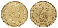 5 guldenów 1912, Utrecht, złoto 3.28 g