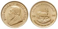 1/10 krugerranda 2006, złoto ''916'', 3.41 g, Fr
