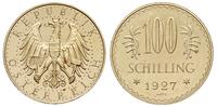 100 szylingów 1927, Wiedeń, złoto 23.53 g, Fr 52