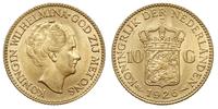 10 guldenów 1926, Utrecht, złoto 6.72g, Friedber