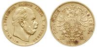 10 marek 1873/A, Berlin, złoto 3.92 g., J. 242