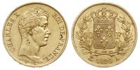 40 franków 1830/A, Paryż, ładnie zachowane, złot