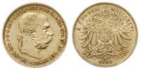 10 koron 1896, Wiedeń, złoto 3.36 g, Fr. 506