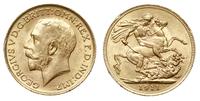 1 funt 1911, Londyn, złoto 7.98g, piękny, Spink 