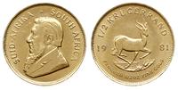 1/2 krügeranda 1981, złoto 16.99 g, Fr. B2