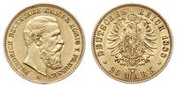 20 marek 1888/A, Berlin, złoto 7.93 g, Jaeger 24