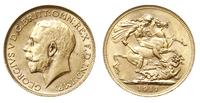 funt 1917/P, Perth, złoto 7.98 g, Spink 4001