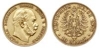 10 marek 1878/A, Berlin, złoto 3.95 g, Jaeger 24