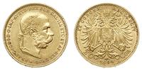 20 koron 1894, Wiedeń, złoto 6.76 g, Friedberg 5