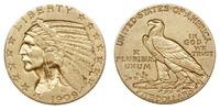 5 dolarów 1909/D, Denver, Indianin, złoto 8.34 g