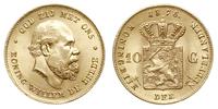 10 guldenów 1875, złoto 6.72 g, wyśmienite