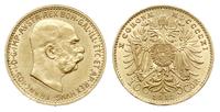 10 koron 1911, Wiedeń, złoto 3.38 g