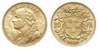 20 franków 1935 L-B, Berno, złoto 6.44 g, Fr. 49