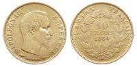 10 franków 1860/A, Paryż, złoto 3.20 g, Fr. 573,