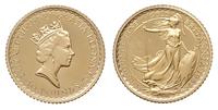10 funtów 1987, Britannia, złoto ''917'' 3.41 g,