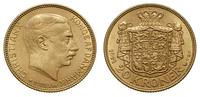 20 koron 1914, Kopenhaga, złoto 8.96 g, bardzo ł