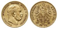10 marek 1873/A, Berlin, złoto 3.94 g, Jaeger 24