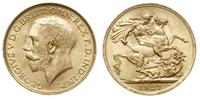 1 funt 1927/SA, Pretoria, złoto 7.98 g, Spink 40