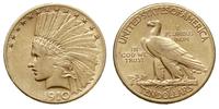 10 dolarów 1910 S, San Francisco, złoto 16.67 g,