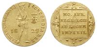 dukat 1829, Utrecht, złoto 3.47 g, Fr. 331
