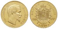 100 franków 1856/A, Paryż, złoto 32.26 g, Gadour