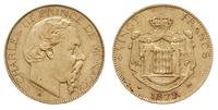 20 franków 1879/A, Paryż, złoto 6.45 g, Gadoury 