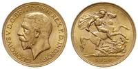1 funt 1930 SA, Pretoria, złoto 7.98 g, Fr. 5, S