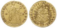 dukat 1763 KB, Kremnica, złoto 3.44 g, zacięty n