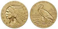 5 dolarów 1909 D, Denver, typ Indianin, złoto 8.