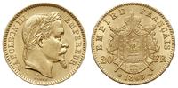 20 franków 1865 BB, Strasbourg, złoto 6.49 g, Fr