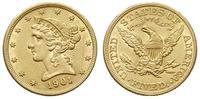 5 dolarów 1901, Filadelfia, złoto 8.33 g