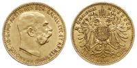 10 koron 1910, Wiedeń, złoto 3.38 g, Fr. 513