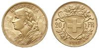 20 franków 1912 B, Berno, złoto 6.45 g, Fr. 499