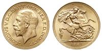 1 funt 1931/SA, Pretoria , złoto 7.99 g, Spink 4