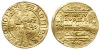 dukat 1649, Kampen, złoto 3.44 g, Fr. 161