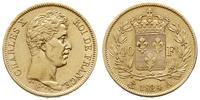 40 franków 1824/A, Paryż, złoto 12.85 g, Gadoury