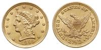 2 1/2 dolara 1899, Filadelfia, złoto 4.17 g, pię
