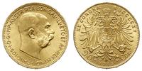 20 koron 1915, Wiedeń, złoto 6.76 g, nowe bicie,