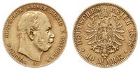 10 marek 1878/C, Frankfurt, złoto 3.94 g, Jaeger