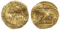 dukat 1648, Utrecht, złoto 3.47 g, Purmer Ut24, 