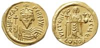 solidus 607-610, Konstantynopol, w: Popiersie na
