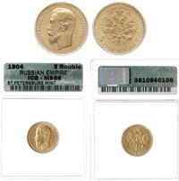 5 rubli 1904, Petersburg, złoto ok. 4.3 g, monet