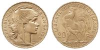 20 franków 1910, Paryż, złoto 6.45 g, Fr. 596a, 