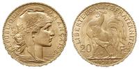 20 franków 1913, Paryż, złoto 6.45 g, Fr. 596a, 